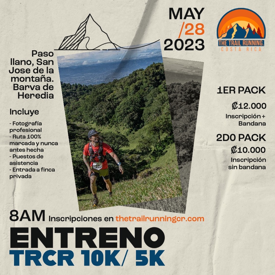 Entrenamiento y caminata TRCR